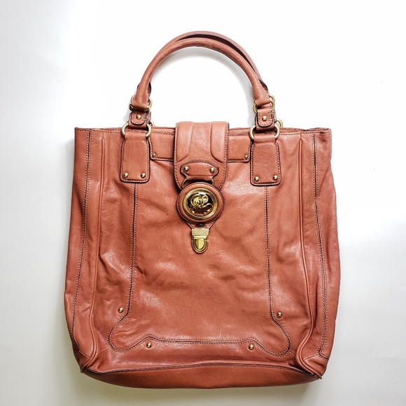 Juicy Couture Handbags - Juicy Couture Large Leather Tote Handbag Purse